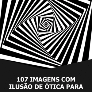 107 Imagens com Ilusão de Otica Para Colorir