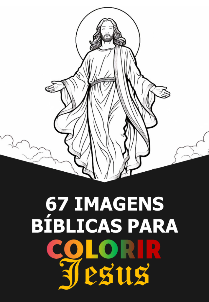 67 Imagens Bíblicas Para Colorir JESUS
