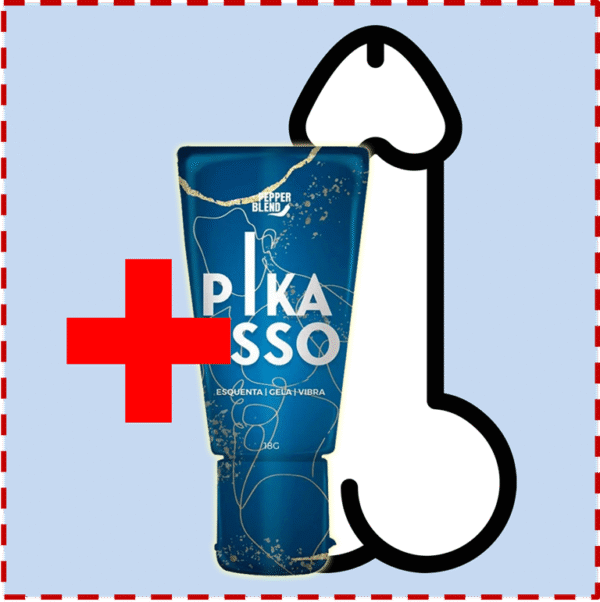 +1 Frasco Gel Pikasso DESCONTÃO
