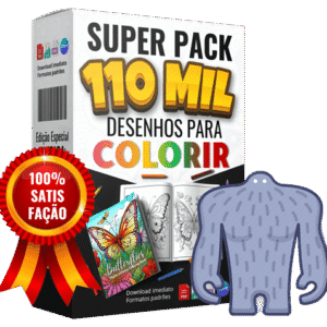 Super Pack Mais de 110 Mil Desenhos Para Colorir (Basico)