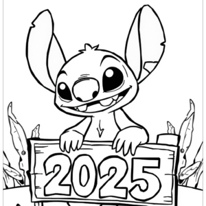 Livro de Colorir Stitch