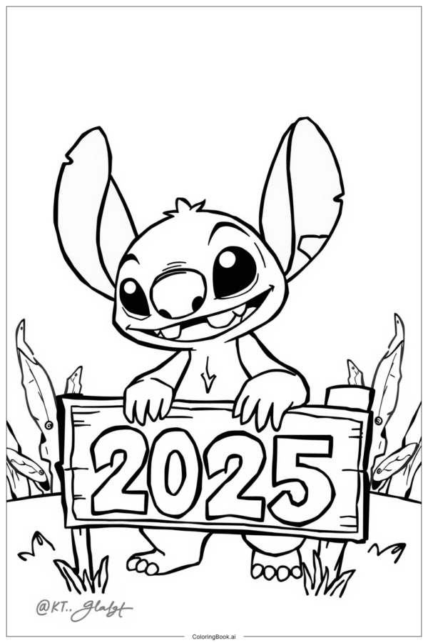 Livro de Colorir Stitch