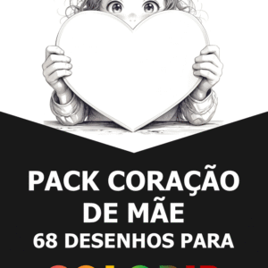 Pack Coração de Mãe (68 Desenhos de Corações)