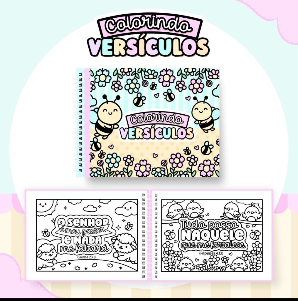 Livro de Colorir Versiculos