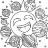 Pack Sistema Solar para Colorir