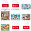 Pack Livros Cristão para Colorir